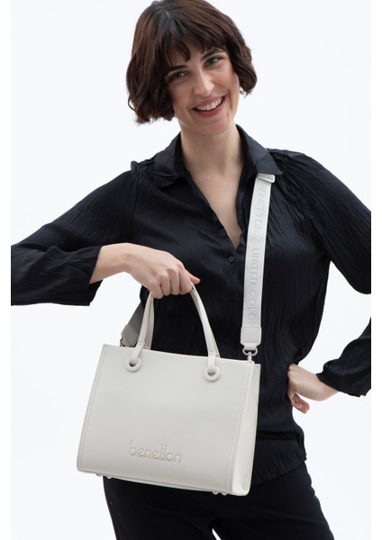 Kadın El ve Çapraz Çantası BNT1515 - Beyaz fiyatları