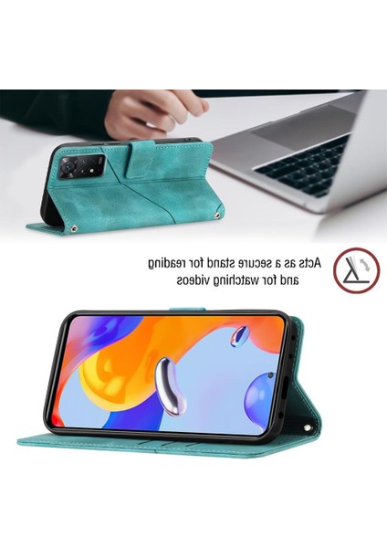 Redmi Note 11 Pro Pu Deri Flip Kadın Cüzdan Telefon Kılıfı Askılı Çapraz Askılı Askı (Yurt Dışından) modelleri