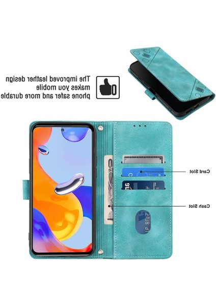 Redmi Note 11 Pro Pu Deri Flip Kadın Cüzdan Telefon Kılıfı Askılı Çapraz Askılı Askı (Yurt Dışından) indirimleri