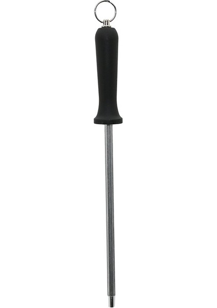 Metal Bilezikli Yuvarlak Masat - Bıçak Bileme Metal Asma Halkalı 30CM (5067)