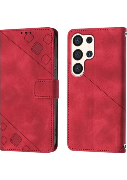 Galaxy S24 Ultra Pu Deri Flip Kadın Cüzdan Telefon Kılıfı Askılı Çapraz Askılı Askı (Yurt Dışından) fiyatları