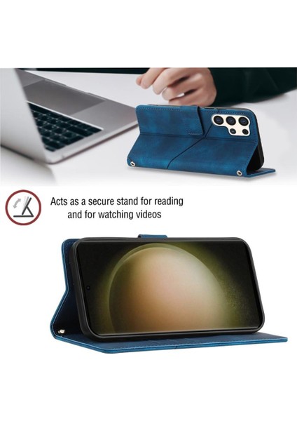 Galaxy S24 Ultra Pu Deri Flip Kadın Cüzdan Telefon Kılıfı Askılı Çapraz Askılı Askı (Yurt Dışından) indirimleri