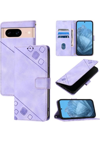 Pixel 8A Pu Deri Flip Kadın Cüzdan Telefon Kılıfı Askılı Çapraz Askılı Askı (Yurt Dışından) indirimleri