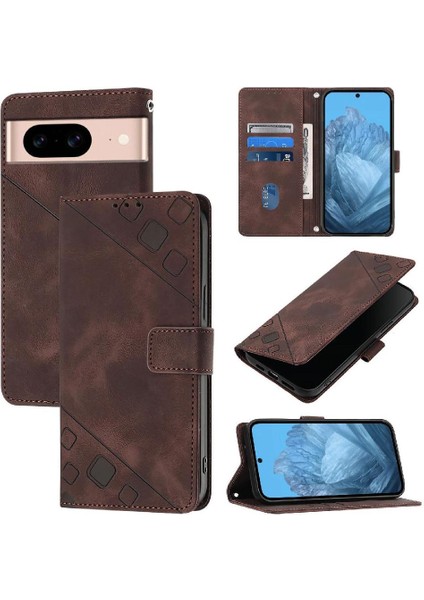 Pixel 8A Pu Deri Flip Kadın Cüzdan Telefon Kılıfı Askılı Çapraz Askılı Askı (Yurt Dışından) indirimleri