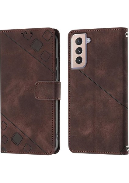 Galaxy S21 Plus Pu Deri Flip Kadın Cüzdan Telefon Kılıfı Askılı Çapraz Askılı Askı (Yurt Dışından) fiyatları