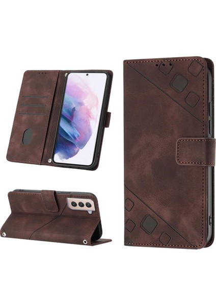 Galaxy S21 Plus Pu Deri Flip Kadın Cüzdan Telefon Kılıfı Askılı Çapraz Askılı Askı (Yurt Dışından) indirimleri