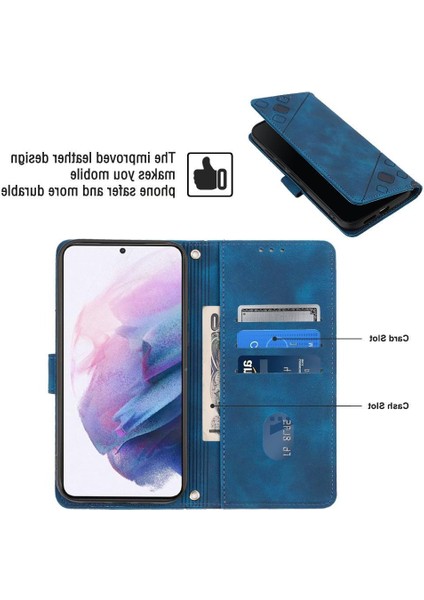 Galaxy S21 Plus Pu Deri Flip Kadın Cüzdan Telefon Kılıfı Askılı Çapraz Askılı Askı (Yurt Dışından) fırsatları