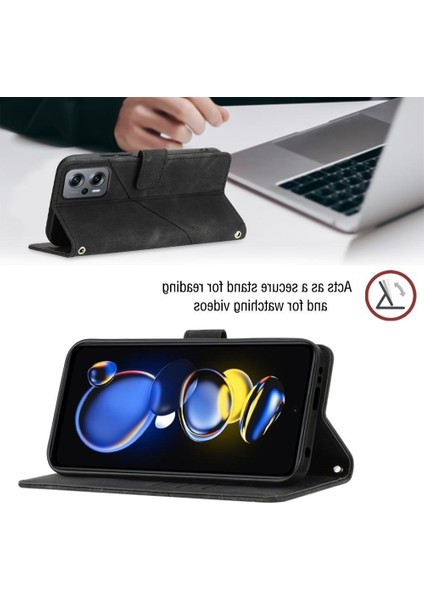 Poco X4 Gt Pu Deri Flip Kadın Cüzdan Telefon Kılıfı Askılı Çapraz Askılı Askı (Yurt Dışından) modelleri