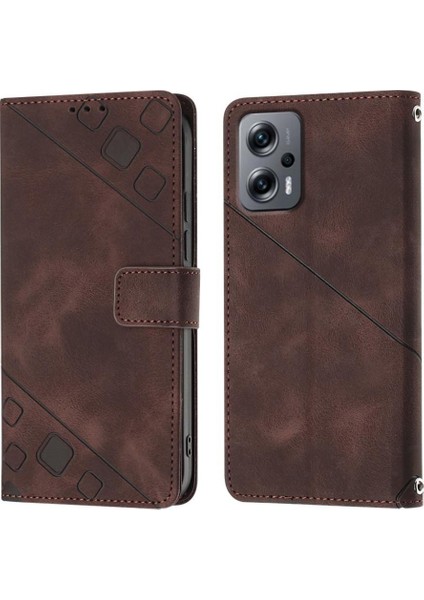 Poco X4 Gt Pu Deri Flip Kadın Cüzdan Telefon Kılıfı Askılı Çapraz Askılı Askı (Yurt Dışından) modelleri