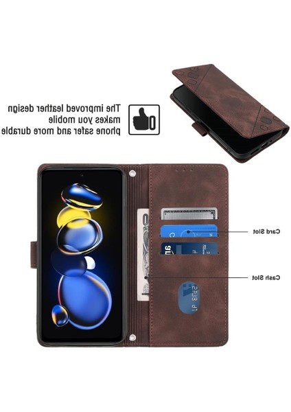 Poco X4 Gt Pu Deri Flip Kadın Cüzdan Telefon Kılıfı Askılı Çapraz Askılı Askı (Yurt Dışından) indirimleri