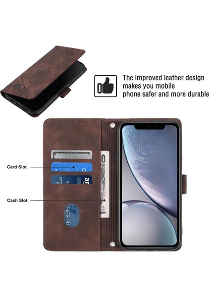 iPhone Xr Pu Deri Flip Kadın Cüzdan Telefon Kılıfı Askılı Çapraz Askılı Askı (Yurt Dışından) indirimleri