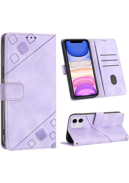 iPhone 11 Pu Deri Flip Kadın Cüzdan Telefon Kılıfı Askılı Çapraz Askılı Askı (Yurt Dışından) modelleri