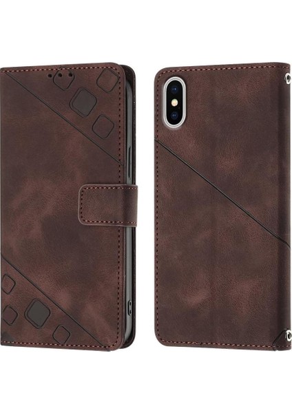 iPhone Xs Max Pu Deri Flip Kadın Cüzdan Telefon Kılıfı Askılı Çapraz Askılı Askı (Yurt Dışından) fiyatları