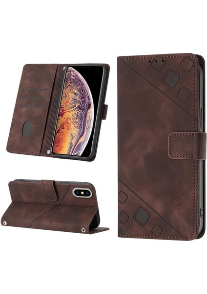 iPhone Xs Max Pu Deri Flip Kadın Cüzdan Telefon Kılıfı Askılı Çapraz Askılı Askı (Yurt Dışından) indirimleri