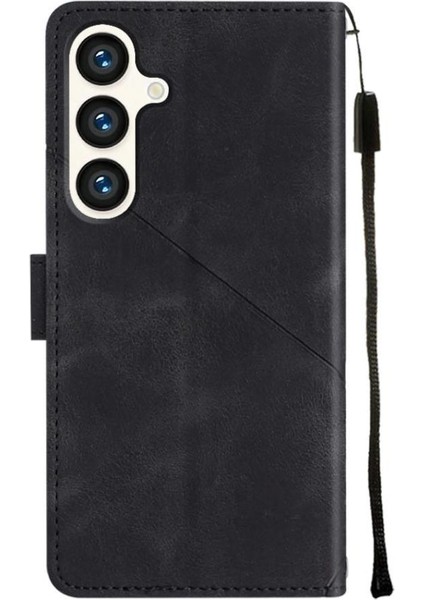 Galaxy S24 Pu Deri Flip Kadın Cüzdan Telefon Kılıfı Askılı Çapraz Askılı Askı (Yurt Dışından) modelleri
