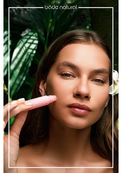 Pembe Kuvars Roll On Antioksidan Yüz Masaj Serumu 10 ml