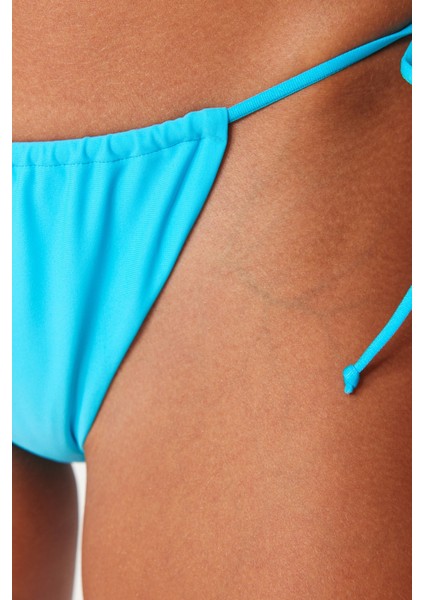 Shopeonly Mavi Üçgen Bikini Takımı indirimleri