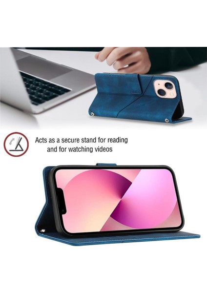iPhone 14 Pu Deri Flip Kadın Cüzdan Telefon Kılıfı Askılı Çapraz Askılı Askı (Yurt Dışından) fırsatları