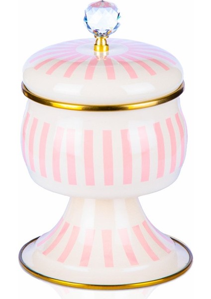 Blush Royale Emaye Şekerlik – 900 ml | 12 cm