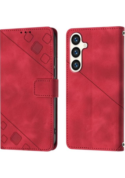 Galaxy S24 Plus Pu Deri Flip Kadın Cüzdan Telefon Kılıfı Askılı Çapraz Askılı Askı (Yurt Dışından) fiyatları