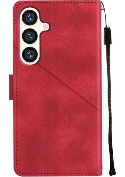 Galaxy S24 Plus Pu Deri Flip Kadın Cüzdan Telefon Kılıfı Askılı Çapraz Askılı Askı (Yurt Dışından) fırsatları