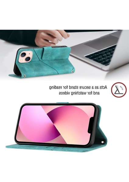 iPhone 13 Pu Deri Flip Kadın Cüzdan Telefon Kılıfı Askılı Çapraz Askılı Askı (Yurt Dışından) indirimleri
