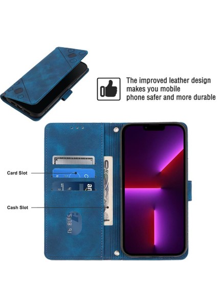 iPhone 13 Pro Pu Deri Flip Kadın Cüzdan Telefon Kılıfı Askılı Çapraz Askılı Askı (Yurt Dışından) fırsatları