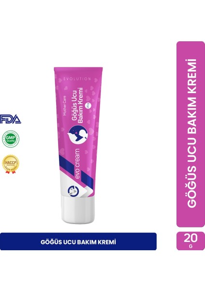 Evo Cream Mother Care Göğüs Ucu Bakım Kremi 20G