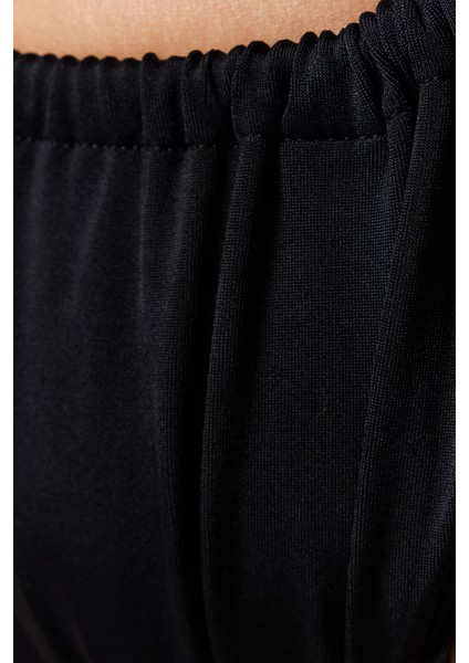 Shopeonly Siyah Balenli Bağlamalı Bikini Takımı fırsatları