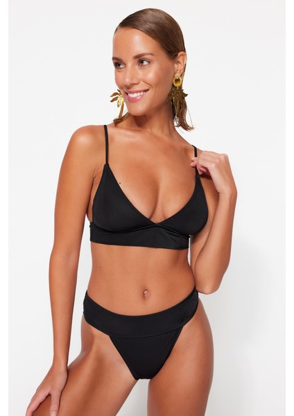 Shopeonly Siyah Üçgen Bikini Takımı fiyatları