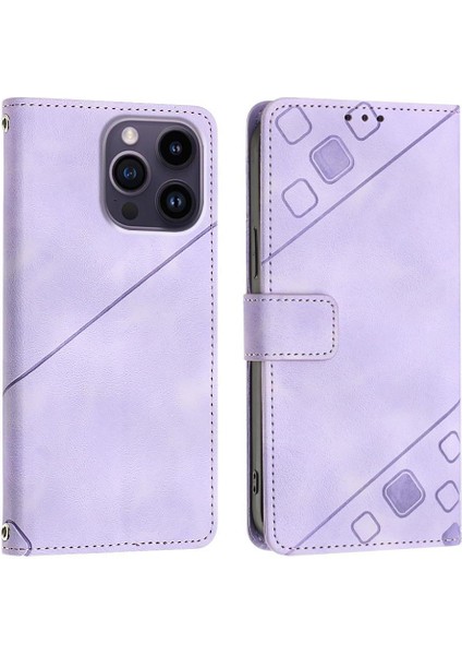 iPhone 14 Pro Max Pu Deri Flip Kadın Cüzdan Telefon Kılıfı Askılı Çapraz Askılı Askı (Yurt Dışından) indirimleri