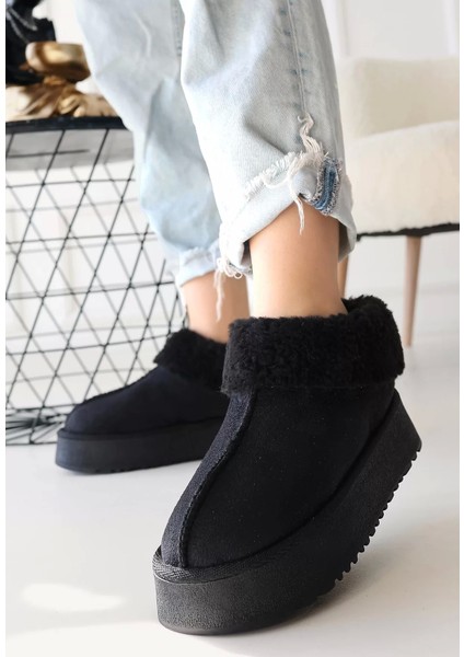 Edali Siyah Süet Bot