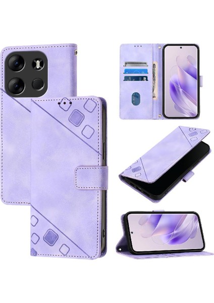 Spark Go 2023 Pu Deri Flip Kadın Cüzdan Telefon Kılıfı Askılı Çapraz Askılı Askı (Yurt Dışından) indirimleri