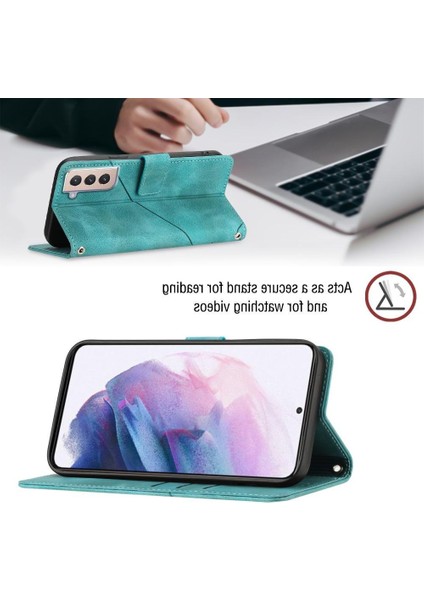Galaxy S21 Plus Pu Deri Flip Kadın Cüzdan Telefon Kılıfı Askılı Çapraz Askılı Askı (Yurt Dışından) fırsatları