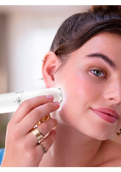 Ahr-01 Yüz Epilasyon Aleti | Acısız Kadın Yüz Tüyü Temizleyici | Taşınabilir Tıraş Makinesi – 10.000RPM, LED Işıklı fırsatları