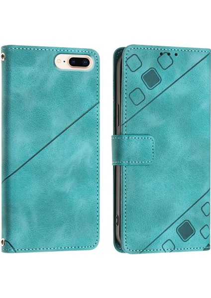 iPhone 8 Plus Pu Deri Flip Kadın Cüzdan Telefon Kılıfı Askılı Çapraz Askılı Askı (Yurt Dışından) fiyatları