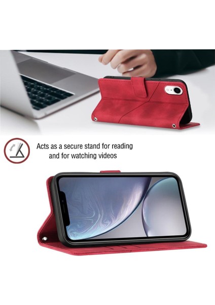 iPhone Xr Pu Deri Flip Kadın Cüzdan Telefon Kılıfı Askılı Çapraz Askılı Askı (Yurt Dışından) fırsatları