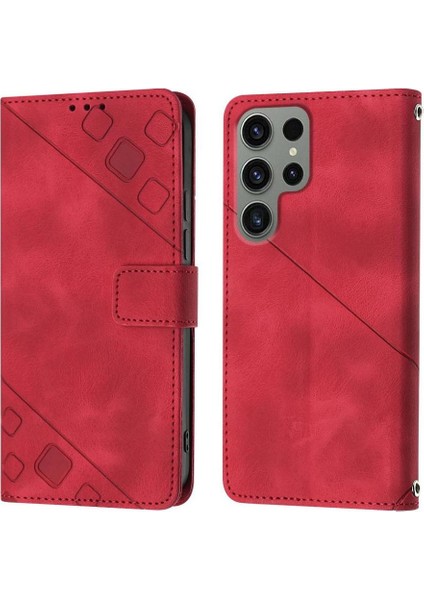 Galaxy S23 Ultra Pu Deri Flip Kadın Cüzdan Telefon Kılıfı Askılı Çapraz Askılı Askı (Yurt Dışından) fiyatları