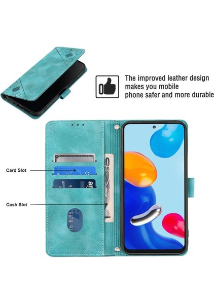 Redmi Note 11 Pu Deri Flip Kadın Cüzdan Telefon Kılıfı Askılı Çapraz Askılı Askı (Yurt Dışından) modelleri