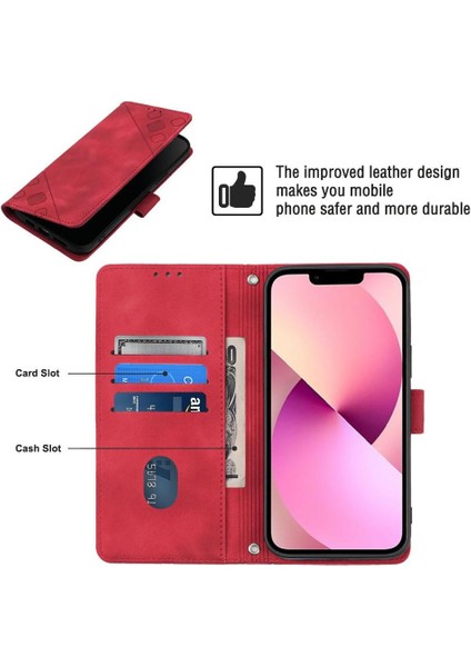 iPhone 14 Plus Pu Deri Flip Kadın Cüzdan Telefon Kılıfı Askılı Çapraz Askılı Askı (Yurt Dışından) fırsatları