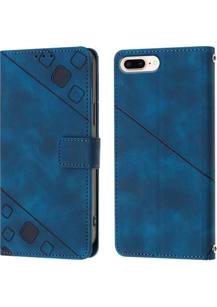iPhone 8 Plus Pu Deri Flip Kadın Cüzdan Telefon Kılıfı Askılı Çapraz Askılı Askı (Yurt Dışından) modelleri