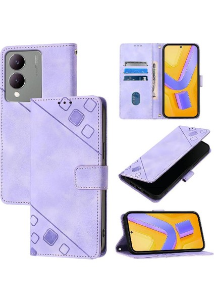 Y17S Pu Deri Flip Kadın Cüzdan Telefon Kılıfı Askılı Çapraz Askılı Askı (Yurt Dışından) indirimleri