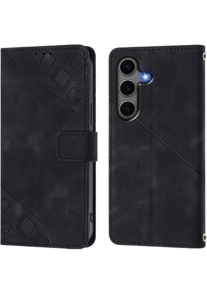 Galaxy S24 Plus Pu Deri Flip Kadın Cüzdan Telefon Kılıfı Askılı Çapraz Askılı Askı (Yurt Dışından) indirimleri