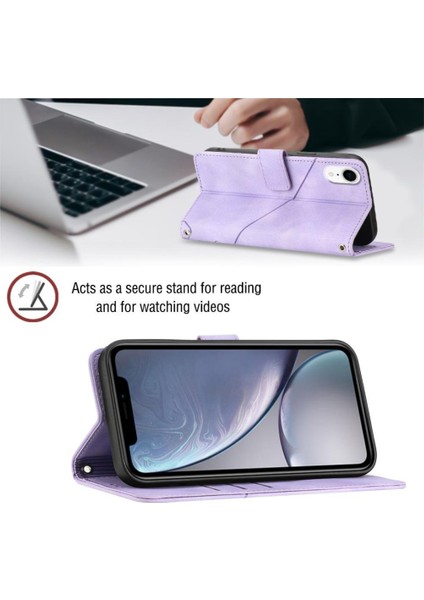 iPhone Xr Pu Deri Flip Kadın Cüzdan Telefon Kılıfı Askılı Çapraz Askılı Askı (Yurt Dışından) indirimleri
