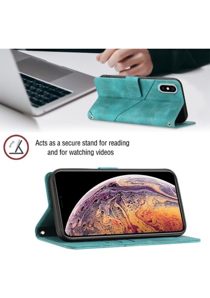 iPhone Xs Max Pu Deri Flip Kadın Cüzdan Telefon Kılıfı Askılı Çapraz Askılı Askı (Yurt Dışından) fırsatları