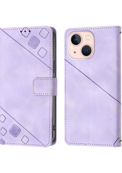 iPhone 14 Plus Pu Deri Flip Kadın Cüzdan Telefon Kılıfı Askılı Çapraz Askılı Askı (Yurt Dışından) fiyatları
