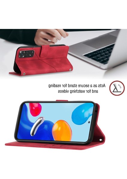 Redmi Note 11 Pu Deri Flip Kadın Cüzdan Telefon Kılıfı Askılı Çapraz Askılı Askı (Yurt Dışından) modelleri