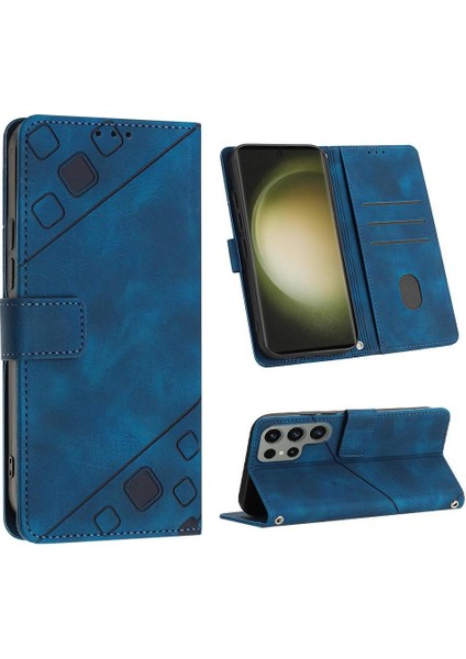 Galaxy S23 Ultra Pu Deri Flip Kadın Cüzdan Telefon Kılıfı Askılı Çapraz Askılı Askı (Yurt Dışından) indirimleri