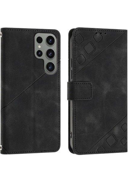 Galaxy S23 Ultra Pu Deri Flip Kadın Cüzdan Telefon Kılıfı Askılı Çapraz Askılı Askı (Yurt Dışından) fiyatları