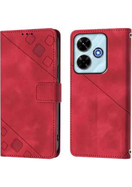 Redmi 13 Pu Deri Flip Kadın Cüzdan Telefon Kılıfı Askılı Çapraz Askılı Askı (Yurt Dışından) indirimleri